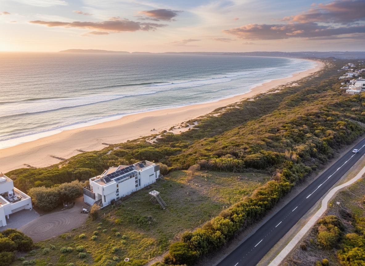 Beach-Front Estate Living.
